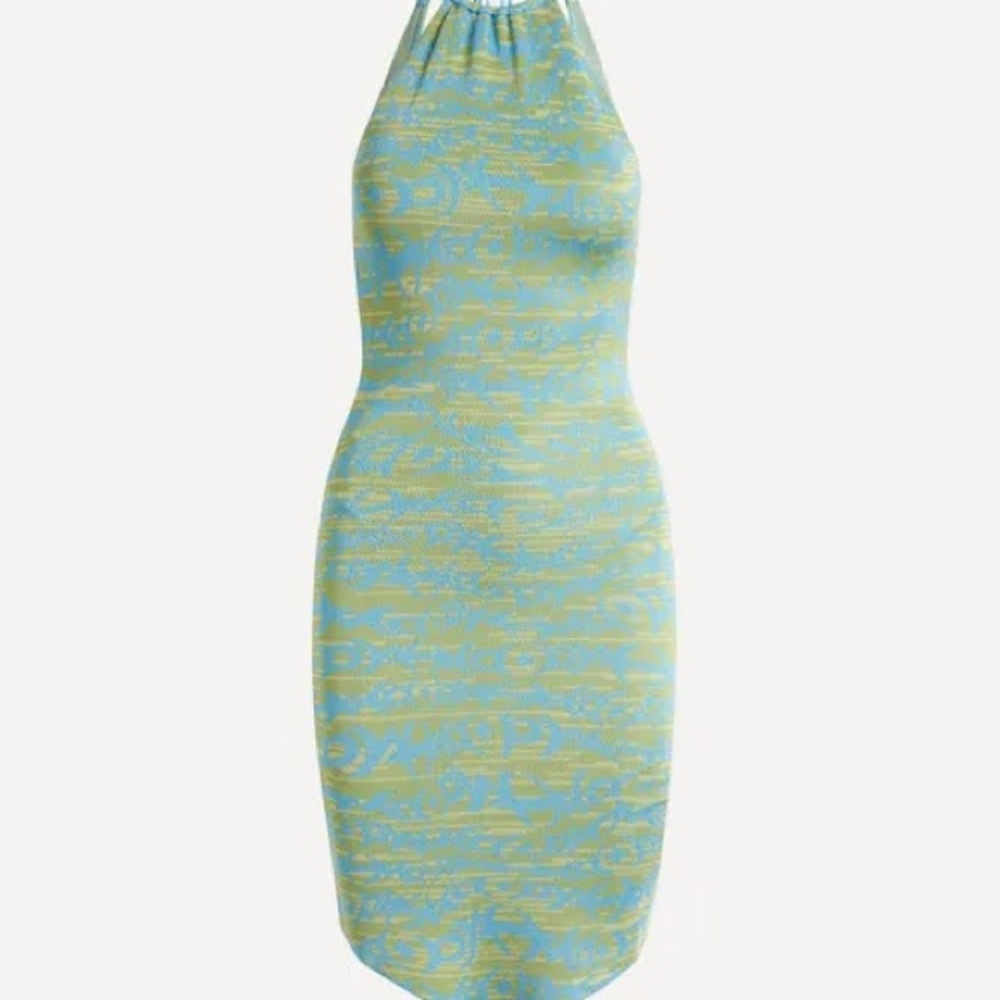 Paloma Wool Green Olive Prue Dress
